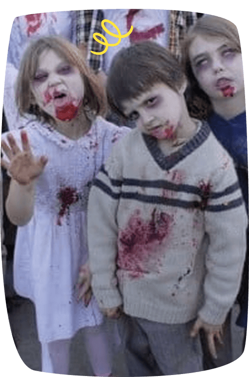 Halloween-kostumer-boern-diy- zombiekostume